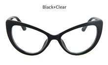 TSHING Retro Hand Polish Cat Eye Sunglasses Women Tom Brand Designer Cateye Sun Glasses For Ladies Fashion Gradient Clear